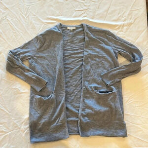 Madewell women’s Summer Ryder‎ Cardigan Sweater XS Blue EUC